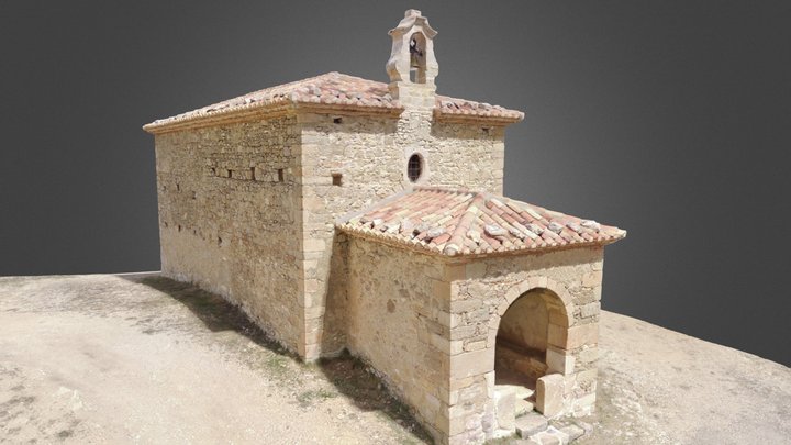 Ermita de San Cristóbal (Villarluengo, Teruel) 3D Model