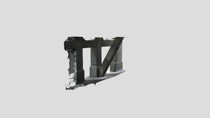PenarthPierConcreteSupport_Model_5 3D Model
