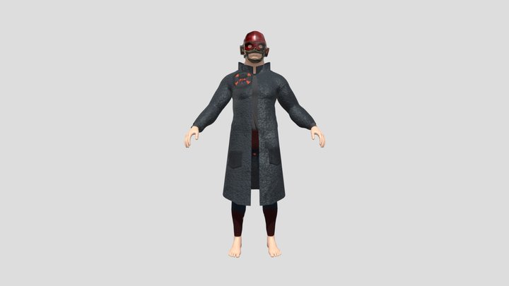 Jim the Pirate 3D Model
