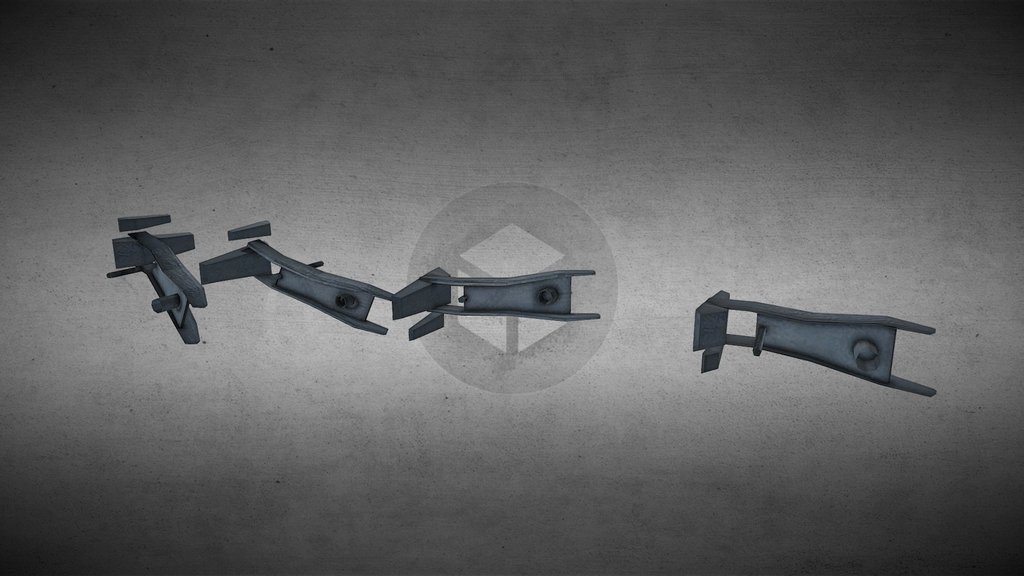 Combine Barricade Brackets