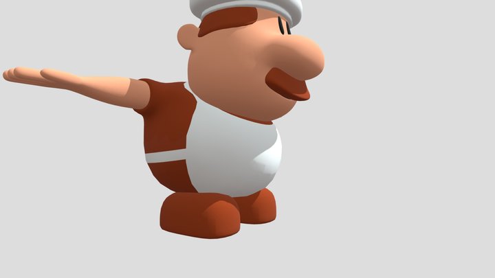 pizza_tower_gustavo 3D Model