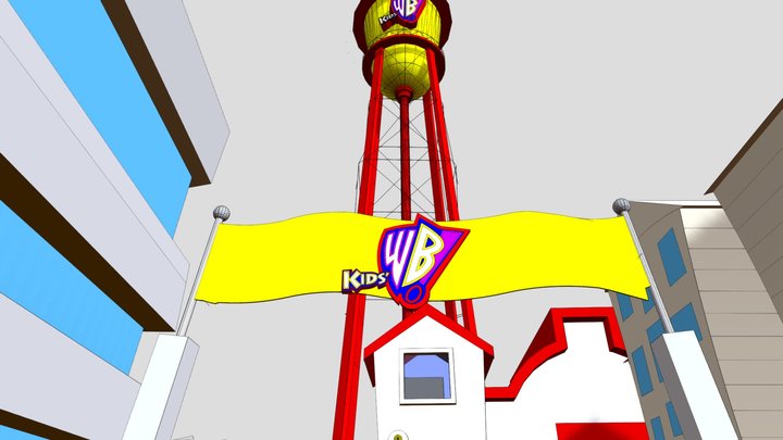 Kids' WB! Backlot 3D Model