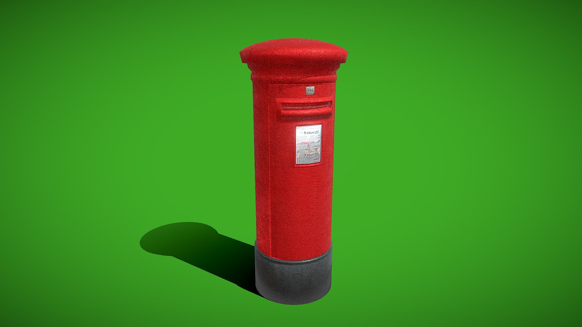 Postbox - Download Free 3D model by rhcreations [f8e991a] - Sketchfab