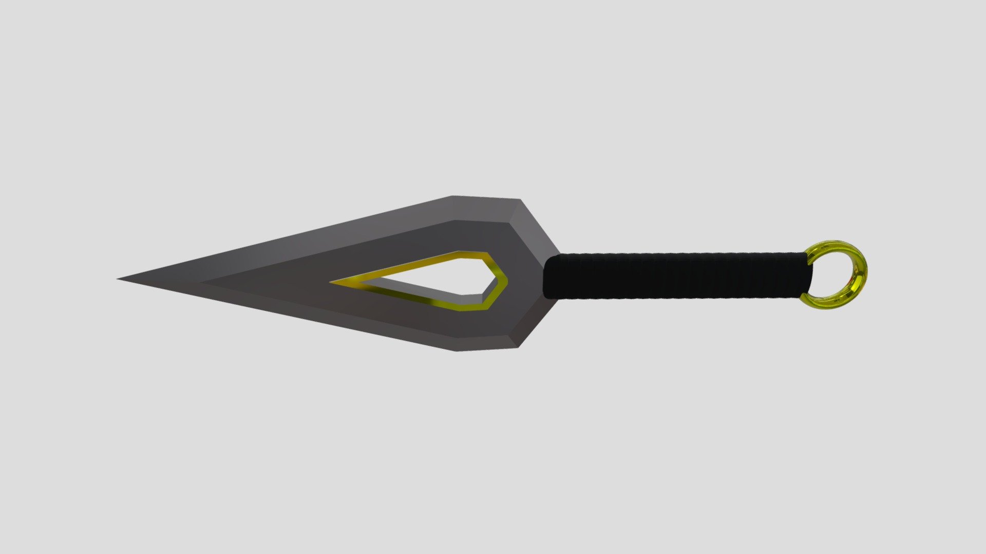 кунай - Download Free 3D model by dentrapank [f8e9bc6] - Sketchfab