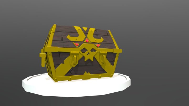 Sea of Thieves Chest WIP 3D Model