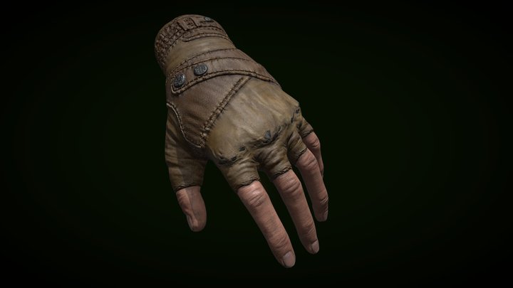 Jungle Explorer Hands 3D Model