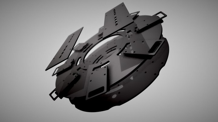 UAV Concept Design 3D Model