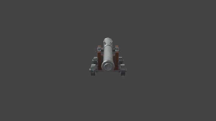 Tome Kylon Cannon Textured 3D Model