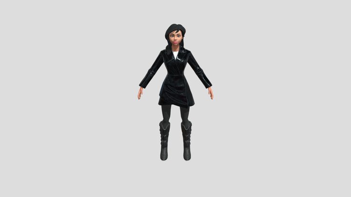 Daisy Character Ares 3D Model