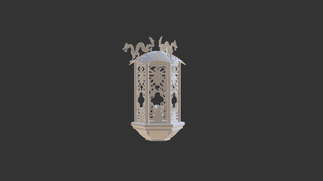 Lantern 10 Final 3D Model