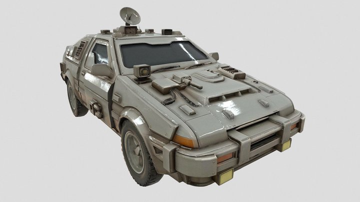 ✦4th✦Metal_Reinforced-Musclecar✦_X_✦ – Modello 3D gratuito STL