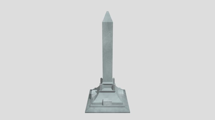 Obelisco 3D Model