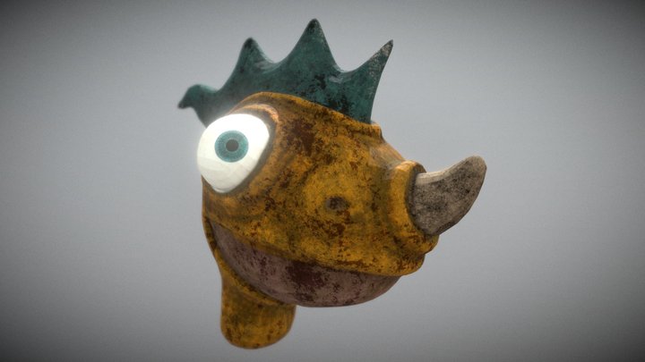 Baby Dragon 3D Model