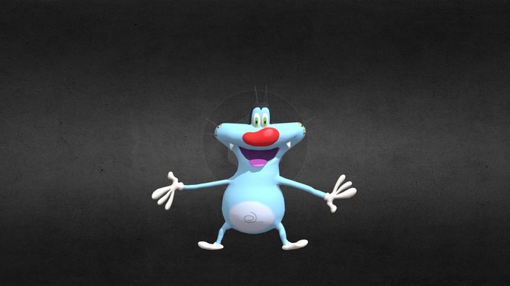 Oggy T Shap 3D Model