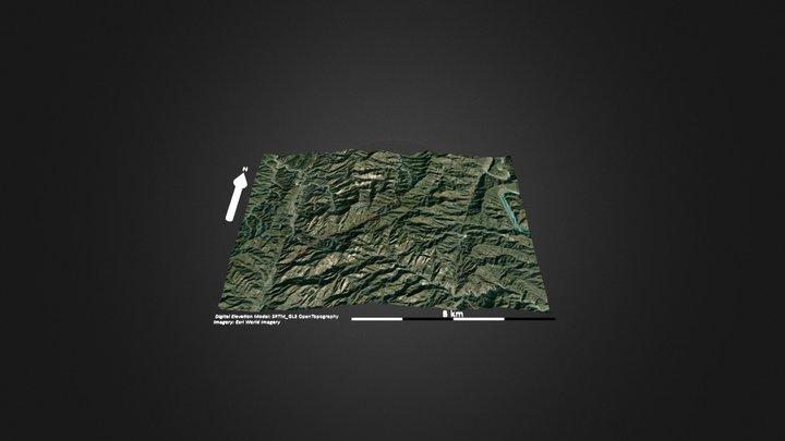 天池峡谷 – Free 3D Model STL