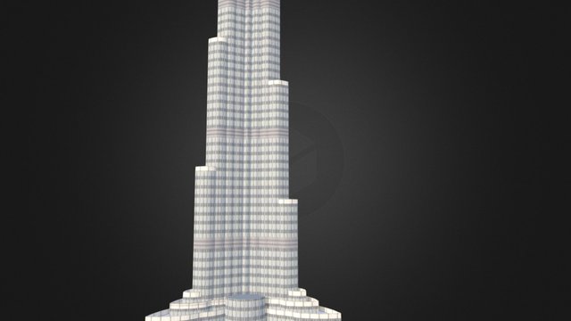 Burj Khalifa Dubai – Modelo 3D gratuito STL