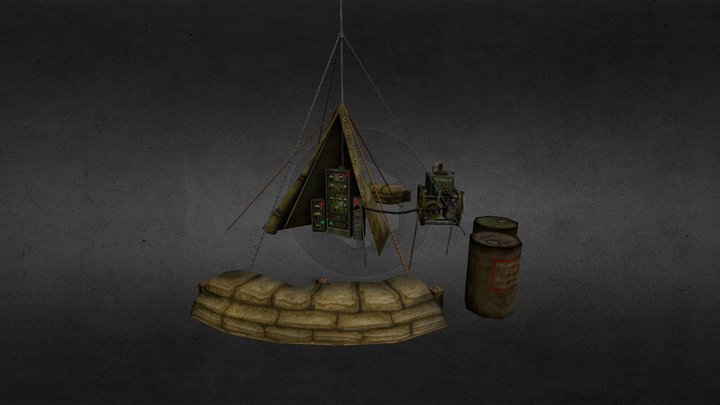 Distruptor Station 3D Model