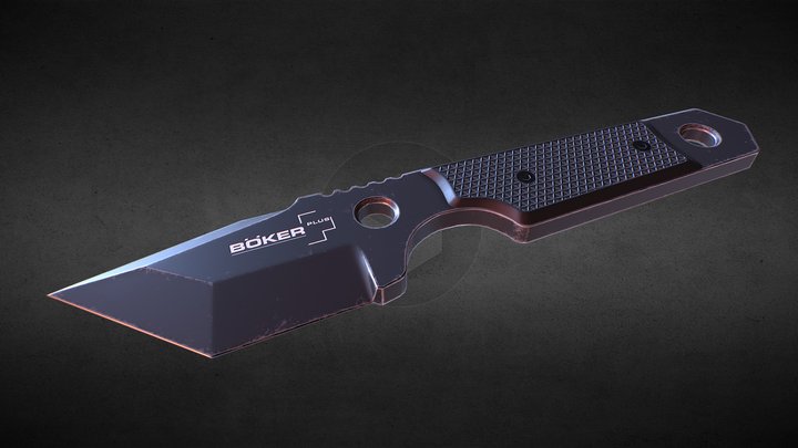 Boker Knife 3D Model