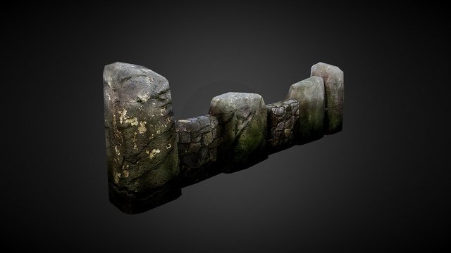 Stonefence 3D Model