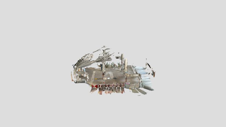 臺中捷運高鐵臺中站 3D Model