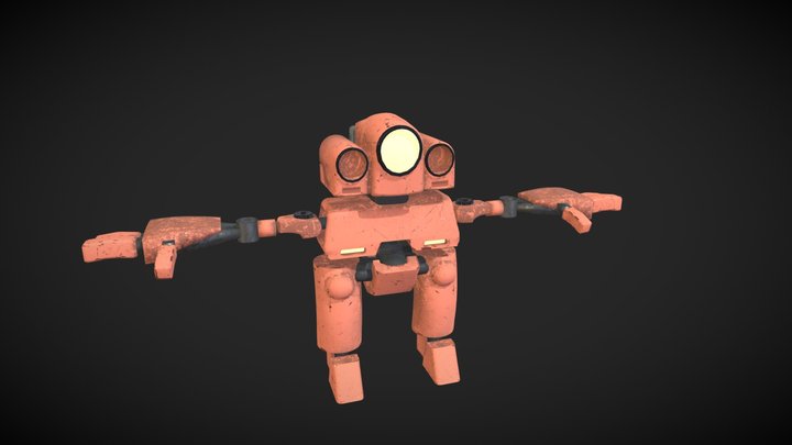 Little Orange 3D Model