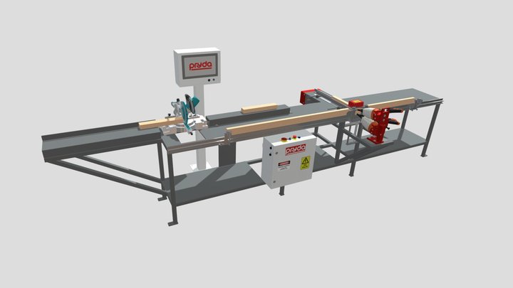 Sub-Component Nailer 3D Model