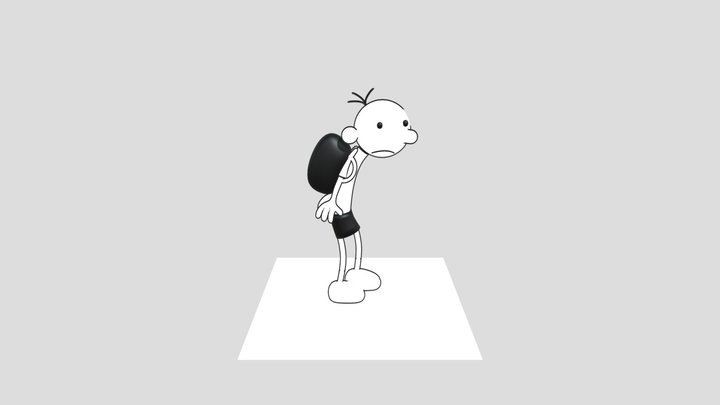 greg heffley 3D Model