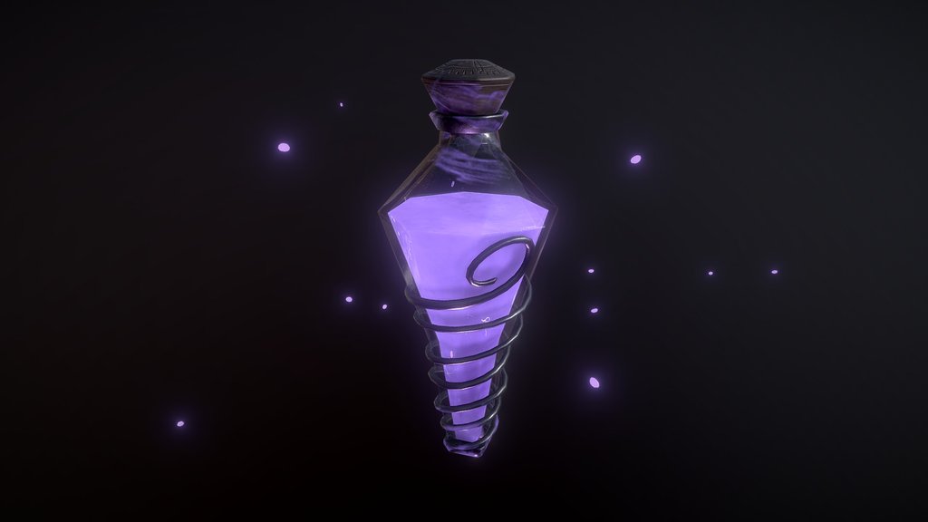 Dark magic potion