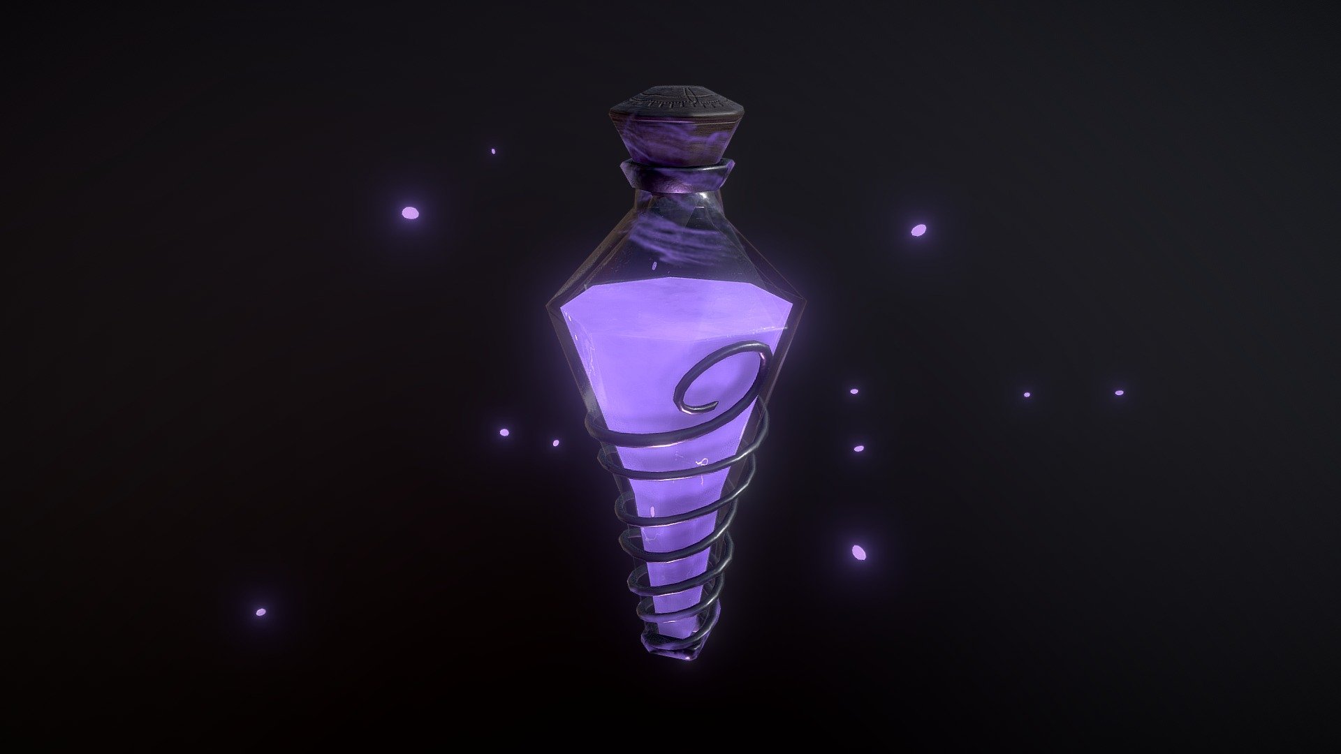 Dark magic potion - Download Free 3D model by r.m.kowalewski [f8f2974 ...