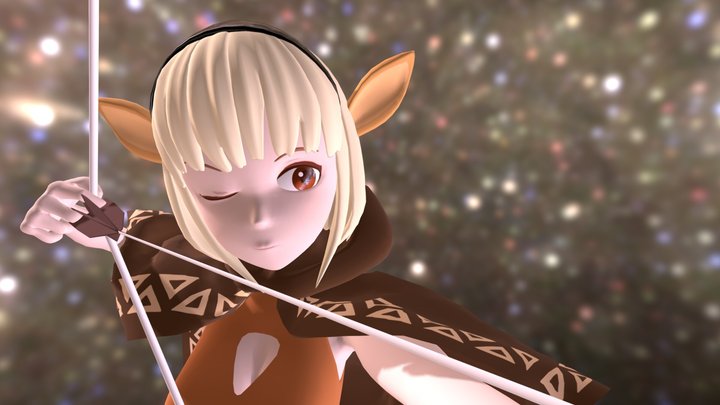 Deer 3D Model