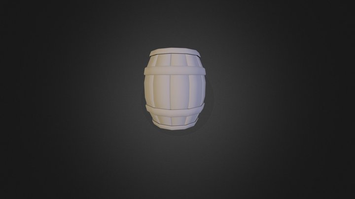 prop_barrel.FBX 3D Model
