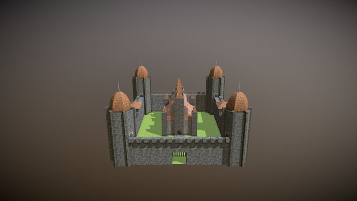 Castle 3D Model