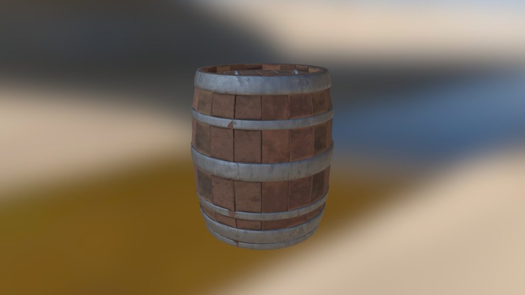 Barrel E - 3D model by freddymhanna [f8f582b] - Sketchfab
