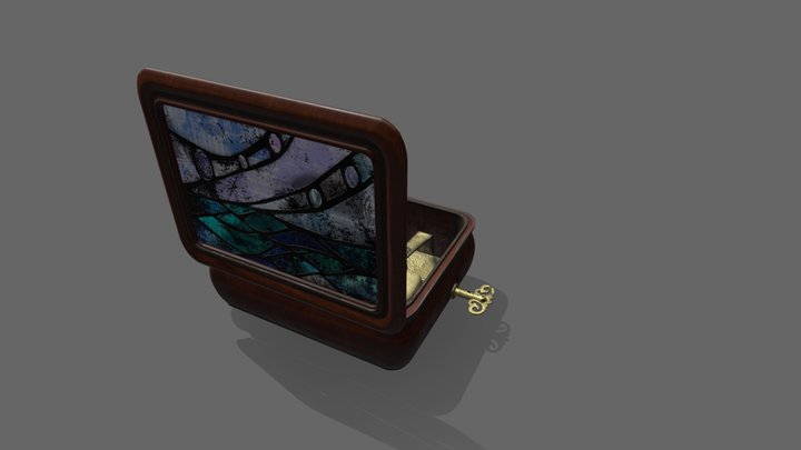 Music Box 3D Model