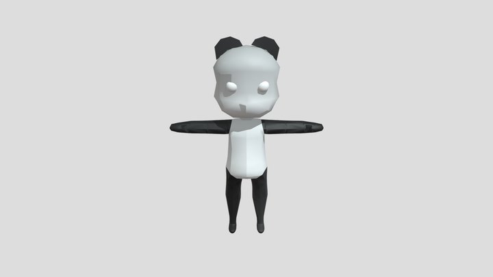 Pandagrey 3D Model