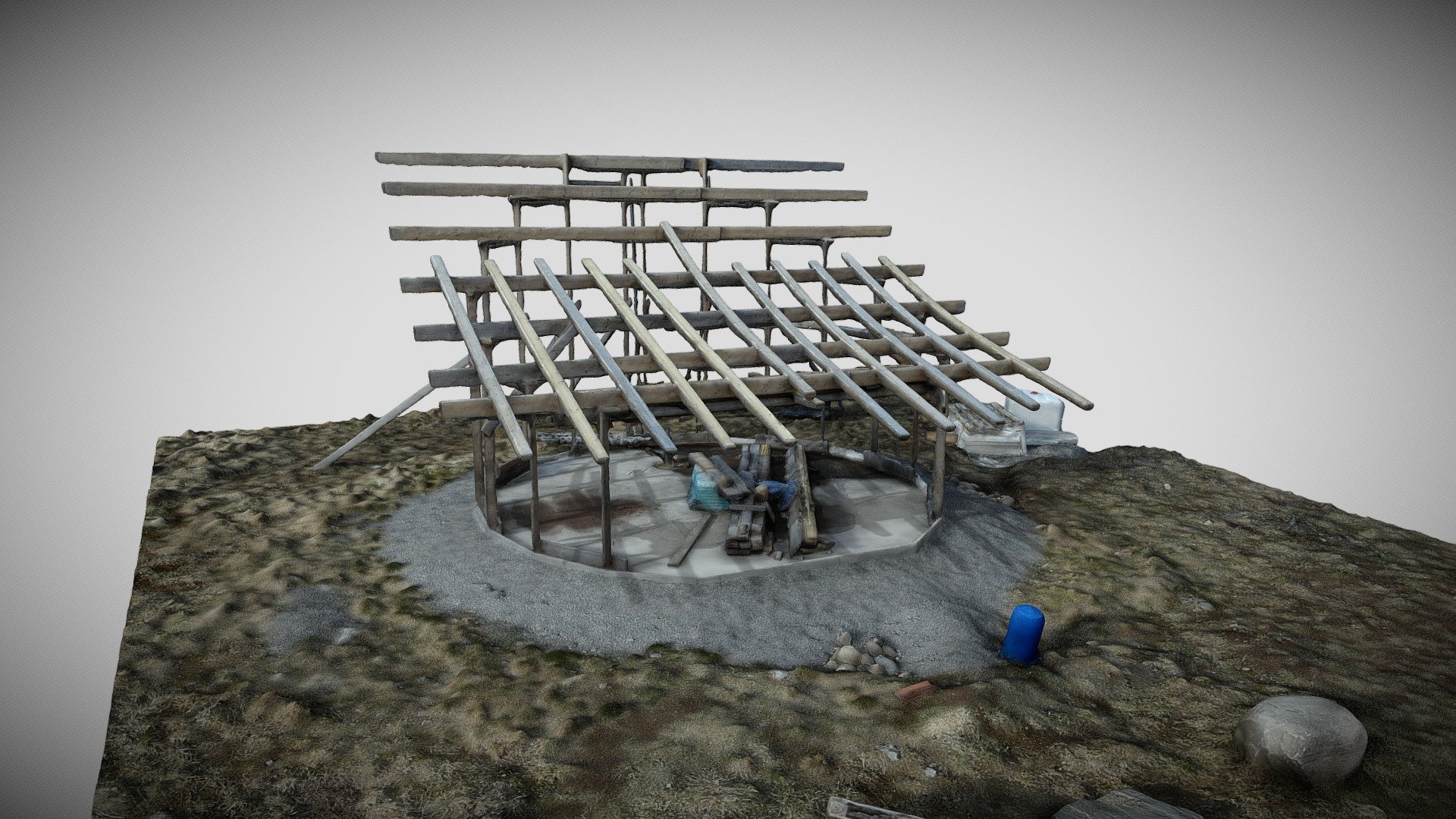 Johannes House construction 2021 04 07