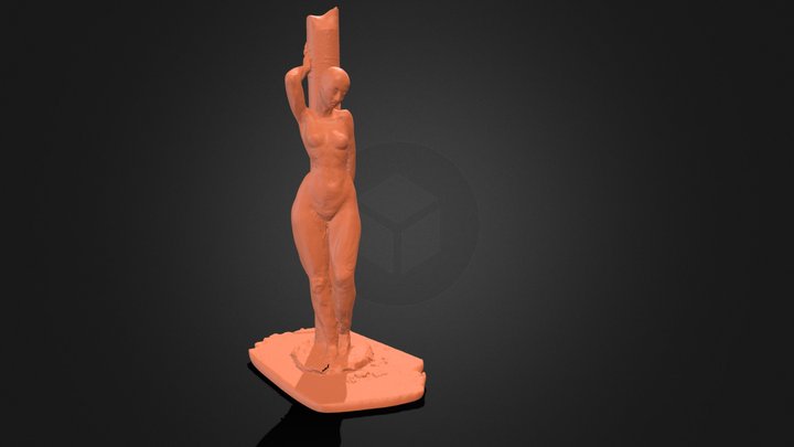 Joanes_ Diaz_ Mateos_mujer_columna_Irun 3D Model