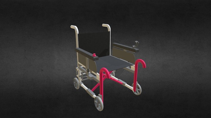 SMART WHEELCHAIR CZM PROJECT 3D Model