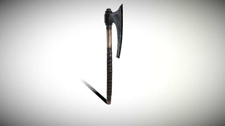 Viking Axe 3D Model