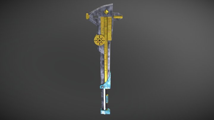 Research Saber - Monster Hunter 3D Model