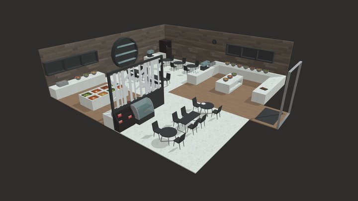Restaurant 3D Model