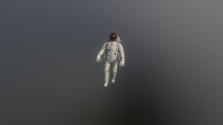 Astronaut 3d 3D Model