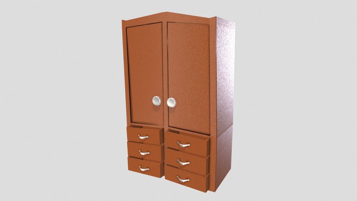 Wardrobe 3D Model