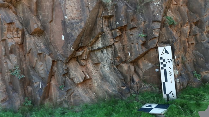 diabase outcrop 3D Model