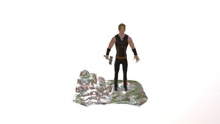 3 Props Sketchfab 3D Model