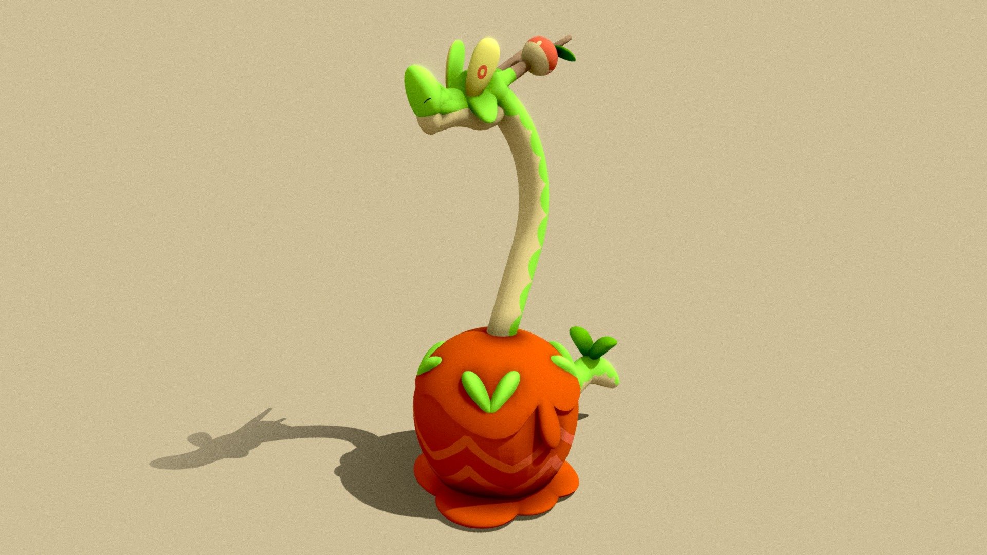 Hydrapple - Download Free 3D model by Squirmy Worm (@squirmyworm064 ...