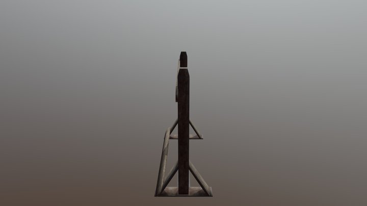 Blacksmith Weapon Rack 3D Model