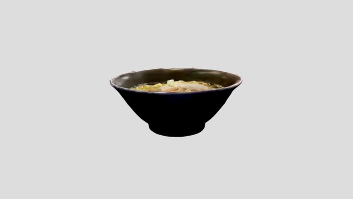 Syo-yu Ramen 3D Model