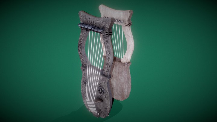 Maple lyre.