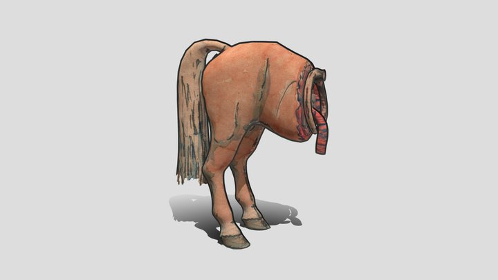 Recession Time Horse – Gratis 3D-model STL